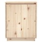 vidaXL Sideboard 60x34x75 cm Massivholz Kiefer vidaXL Sideboard 60x34x75 cm Massivholz Kiefer