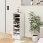 vidaXL Schuhschrank Weiß 31,5x35x90 cm Holzwerkstoff vidaXL Schuhschrank Weiß 31,5x35x90 cm Holzwerkstoff