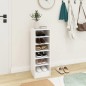 vidaXL Schuhschrank Weiß 31,5x35x90 cm Holzwerkstoff vidaXL Schuhschrank Weiß 31,5x35x90 cm Holzwerkstoff