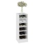 vidaXL Schuhschrank Weiß 31,5x35x90 cm Holzwerkstoff vidaXL Schuhschrank Weiß 31,5x35x90 cm Holzwerkstoff