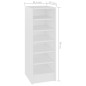 vidaXL Schuhschrank Weiß 31,5x35x90 cm Holzwerkstoff vidaXL Schuhschrank Weiß 31,5x35x90 cm Holzwerkstoff