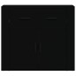 vidaXL Sideboard Schwarz 80x33x70 cm Holzwerkstoff vidaXL Sideboard Schwarz 80x33x70 cm Holzwerkstoff