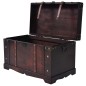 vidaXL Vintage Schatztruhe Holz 66 x 38 x 40 cm vidaXL Vintage Schatztruhe Holz 66 x 38 x 40 cm