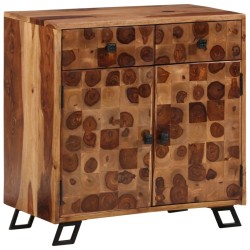 vidaXL Sideboard Massivholz 65 x 35 x 65 cm