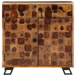 vidaXL Sideboard Massivholz 65 x 35 x 65 cm