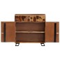 vidaXL Sideboard Massivholz 65 x 35 x 65 cm vidaXL Sideboard Massivholz 65 x 35 x 65 cm