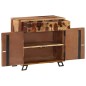 vidaXL Sideboard Massivholz 65 x 35 x 65 cm vidaXL Sideboard Massivholz 65 x 35 x 65 cm