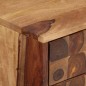 vidaXL Sideboard Massivholz 65 x 35 x 65 cm vidaXL Sideboard Massivholz 65 x 35 x 65 cm