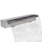 vidaXL Pool-Wasserfall Fontäne Rechteckig Edelstahl 60 cm vidaXL Pool-Wasserfall Fontäne Rechteckig Edelstahl 60 cm