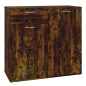 vidaXL Sideboard Räuchereiche 80x36x75 cm Holzwerkstoff vidaXL Sideboard Räuchereiche 80x36x75 cm Holzwerkstoff