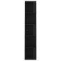 vidaXL Eckregal Schwarz 33x33x164,5 cm Holzwerkstoff vidaXL Eckregal Schwarz 33x33x164,5 cm Holzwerkstoff