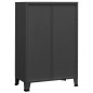 vidaXL Lagerschrank Industrial Anthrazit 75x40x115 cm Metall vidaXL Lagerschrank Industrial Anthrazit 75x40x115 cm Metall