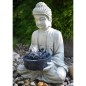 HEISSNER Teichfigur Buddha Grau 37x31x50 cm HEISSNER Teichfigur Buddha Grau 37x31x50 cm