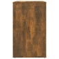 vidaXL Nachttisch Räuchereiche 50x36x60 cm Holzwerkstoff vidaXL Nachttisch Räuchereiche 50x36x60 cm Holzwerkstoff