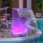 vidaXL Wasserfall-Element mit RGB-LEDs und Anschluss-Set Acryl 51 cm vidaXL Wasserfall-Element mit RGB-LEDs und Anschluss-Set Acryl 51 cm