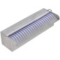 vidaXL Pool-Wasserfall Fontäne mit LEDs Rechteckig Edelstahl 30 cm vidaXL Pool-Wasserfall Fontäne mit LEDs Rechteckig Edelstahl 30 cm