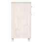 vidaXL Sideboard HAMAR Weiß 113x40x80 cm Massivholz Kiefer vidaXL Sideboard HAMAR Weiß 113x40x80 cm Massivholz Kiefer