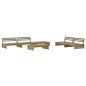 vidaXL 6-tlg. Garten-Lounge-Set mit Kissen Imprägniertes Kiefernholz vidaXL 6-tlg. Garten-Lounge-Set mit Kissen Imprägniertes Kiefernholz
