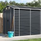 vidaXL Gerätehaus Anthrazit 191x980x198 cm Verzinkter Stahl vidaXL Gerätehaus Anthrazit 191x980x198 cm Verzinkter Stahl