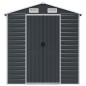 vidaXL Gerätehaus Anthrazit 191x980x198 cm Verzinkter Stahl vidaXL Gerätehaus Anthrazit 191x980x198 cm Verzinkter Stahl