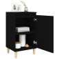 vidaXL Nachttische 2 Stk. Schwarz 40x35x70 cm Holzwerkstoff vidaXL Nachttische 2 Stk. Schwarz 40x35x70 cm Holzwerkstoff