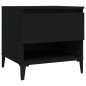 vidaXL Beistelltisch Schwarz 50x46x50 cm Holzwerkstoff vidaXL Beistelltisch Schwarz 50x46x50 cm Holzwerkstoff