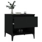 vidaXL Beistelltisch Schwarz 50x46x50 cm Holzwerkstoff vidaXL Beistelltisch Schwarz 50x46x50 cm Holzwerkstoff