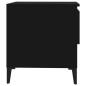 vidaXL Beistelltisch Schwarz 50x46x50 cm Holzwerkstoff vidaXL Beistelltisch Schwarz 50x46x50 cm Holzwerkstoff