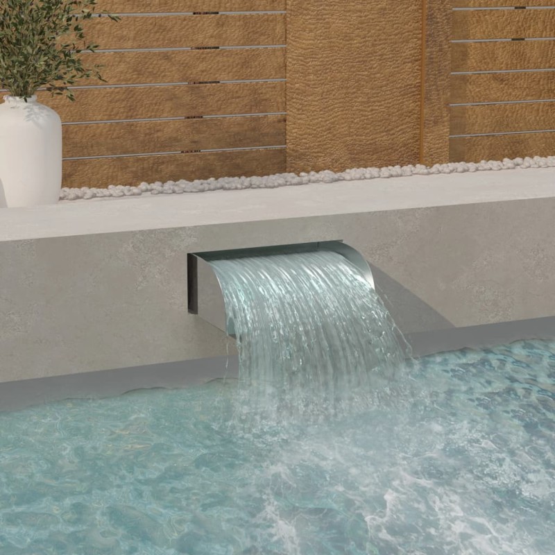 vidaXL Wasserfall 45x34x14 cm Edelstahl 304 vidaXL Wasserfall 45x34x14 cm Edelstahl 304