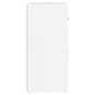 vidaXL Sideboard Hochglanz-Weiß 80x33x70 cm Holzwerkstoff vidaXL Sideboard Hochglanz-Weiß 80x33x70 cm Holzwerkstoff