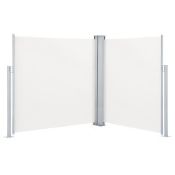 vidaXL Seitenmarkise Ausziehbar Creme 140x600 cm 
