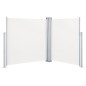 vidaXL Seitenmarkise Ausziehbar Creme 140x600 cm vidaXL Seitenmarkise Ausziehbar Creme 140x600 cm