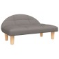 vidaXL Hundebett Taupe 70x52x30 cm Stoff vidaXL Hundebett Taupe 70x52x30 cm Stoff