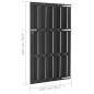 vidaXL Gartentor WPC 100x180 cm Grau vidaXL Gartentor WPC 100x180 cm Grau