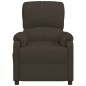 vidaXL Massagesessel Dunkelbraun Stoff vidaXL Massagesessel Dunkelbraun Stoff
