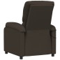 vidaXL Massagesessel Dunkelbraun Stoff vidaXL Massagesessel Dunkelbraun Stoff