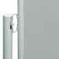 vidaXL Seitenmarkise Ausziehbar 140x600 cm Grau vidaXL Seitenmarkise Ausziehbar 140x600 cm Grau