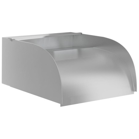 vidaXL Wasserfall mit LEDs 30x34x14 cm Edelstahl 304  