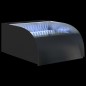 vidaXL Wasserfall mit LEDs 30x34x14 cm Edelstahl 304 vidaXL Wasserfall mit LEDs 30x34x14 cm Edelstahl 304