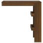 vidaXL Wand-Bartisch Braun Eichen-Optik 102x45x103,5 cm Holzwerkstoff vidaXL Wand-Bartisch Braun Eichen-Optik 102x45x103,5 cm Holzwerkstoff