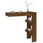 vidaXL Wand-Bartisch Braun Eichen-Optik 102x45x103,5 cm Holzwerkstoff vidaXL Wand-Bartisch Braun Eichen-Optik 102x45x103,5 cm Holzwerkstoff