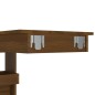 vidaXL Wand-Bartisch Braun Eichen-Optik 102x45x103,5 cm Holzwerkstoff vidaXL Wand-Bartisch Braun Eichen-Optik 102x45x103,5 cm Holzwerkstoff