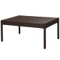 6-tlg. Garten-Lounge-Set mit Auflagen Poly Rattan Braun 6-tlg. Garten-Lounge-Set mit Auflagen Poly Rattan Braun