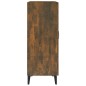 vidaXL Sideboard Räuchereiche 69,5x34x90 cm Holzwerkstoff vidaXL Sideboard Räuchereiche 69,5x34x90 cm Holzwerkstoff