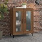 vidaXL Sideboard Braun Eichen-Optik 69,5x34x90 cm Holzwerkstoff vidaXL Sideboard Braun Eichen-Optik 69,5x34x90 cm Holzwerkstoff