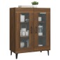 vidaXL Sideboard Braun Eichen-Optik 69,5x34x90 cm Holzwerkstoff vidaXL Sideboard Braun Eichen-Optik 69,5x34x90 cm Holzwerkstoff