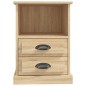 vidaXL Nachttische 2 Stk. Sonoma-Eiche 43x36x60 cm vidaXL Nachttische 2 Stk. Sonoma-Eiche 43x36x60 cm
