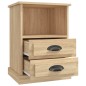 vidaXL Nachttische 2 Stk. Sonoma-Eiche 43x36x60 cm vidaXL Nachttische 2 Stk. Sonoma-Eiche 43x36x60 cm