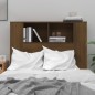vidaXL Kopfteil mit Ablagen Braun Eichen-Optik 100x18,5x104,5 cm vidaXL Kopfteil mit Ablagen Braun Eichen-Optik 100x18,5x104,5 cm