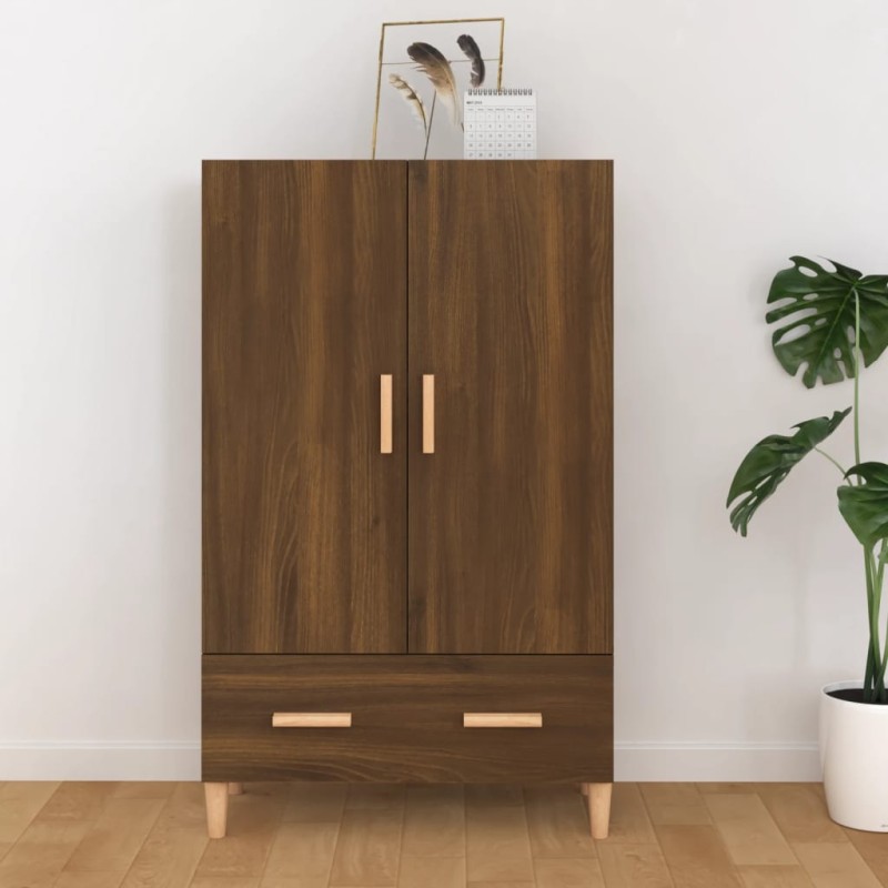 vidaXL Highboard Braun Eichen-Optik 70x31x115 cm Holzwerkstoff vidaXL Highboard Braun Eichen-Optik 70x31x115 cm Holzwerkstoff